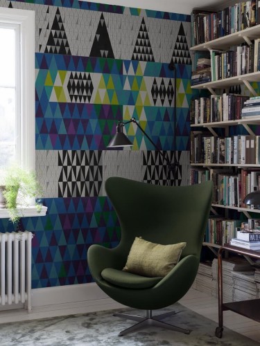 Mural geometryczny Boras Tapeter Studio 9805W Pythagoras