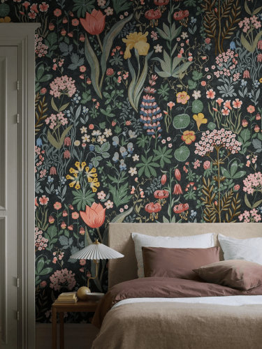 Mural ze wzorem łąki Boras Tapeter Studio 9782W Blomsterhav Grand