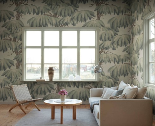 Fototapeta drzewa cedrowe Sandberg S10721 Alba Mural Green Heritage