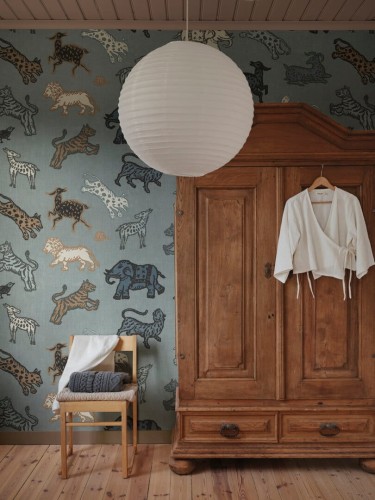 Fototapeta zwierzęta Sandberg S10727 Leonard Misty Blue Heritage