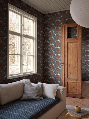 Fototapeta w stylu vintage Sandberg S10739 Leopold Blue Heritage