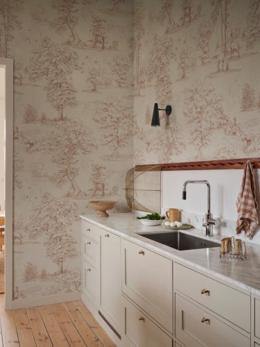 Fototapeta scenki rodzajowe Sandberg S10741 Montfort Mural Terracotta Heritage