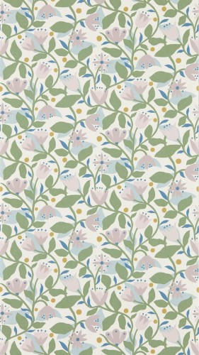 Tapeta kwiatowe pnącza Scion 113283 Dancing Daisies Oakham