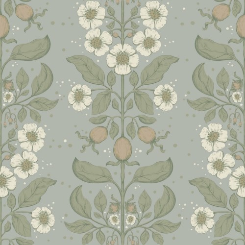 Tapeta roślinne pnącza Midbec 48011 Rosa Saltviken