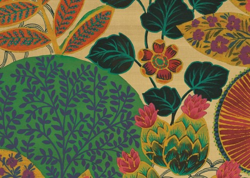 Tapeta tekstylna metaliczna roślinna J&V 7241 Lithops 505 Grande Corniche