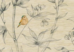 Tapeta naturalna botaniczna J&V 7250 Bambou 505 Grande Corniche