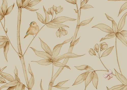 Tapeta botaniczna J&V 7251 Bambou 505 Grande Corniche