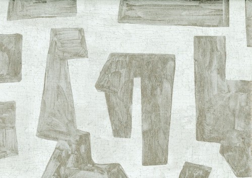 Tapeta geometryczna – metaliczna J&V 7660 Labirinthos 104 Lithos
