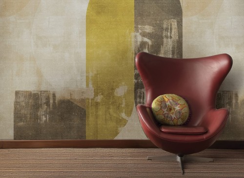 Mural geometryczny – metaliczny J&V 7680 Plinthos 104 Lithos