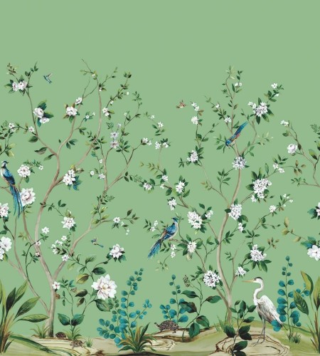 Mural botaniczny Wallquest DB30104M Daisy Bennett