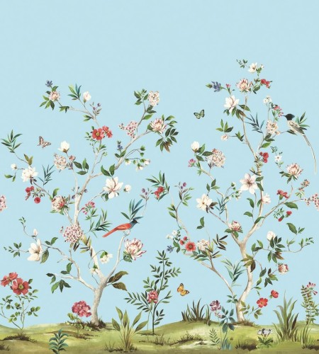 Mural botaniczny Wallquest DB30502M Daisy Bennett