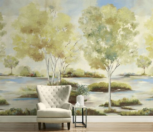 Mural naturalny – malarski krajobraz natury Wallquest DB31206M Daisy Bennett
