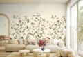 Mural naturalny botaniczny Wallquest DB31506M Daisy Bennett