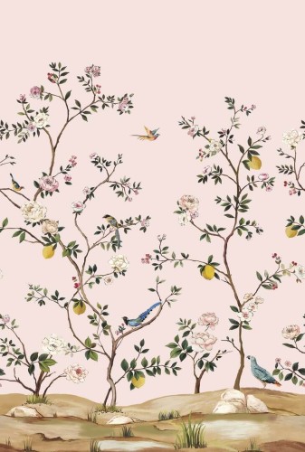 Mural botaniczny Wallquest DB31801M Daisy Bennett