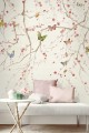 Mural naturalna – kwitnące gałęzie i motyle Wallquest DB32300M Daisy Bennett