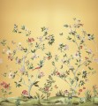 Mural metaliczny botaniczny Wallquest DB33603M Daisy Bennett
