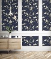 Tapeta kwitnące pnącza Wallquest CH30202 Chinoiserie