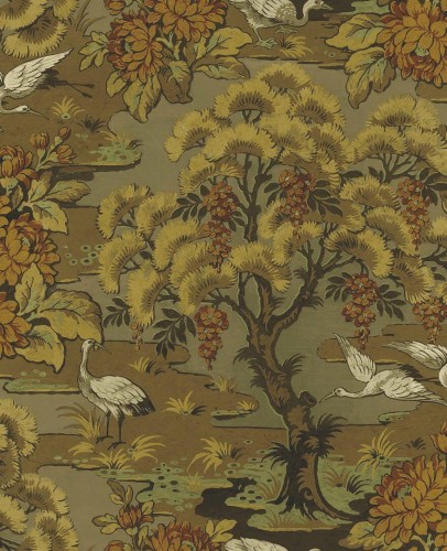 Tapeta drzewa i ptaki Wallquest CH30506 Chinoiserie