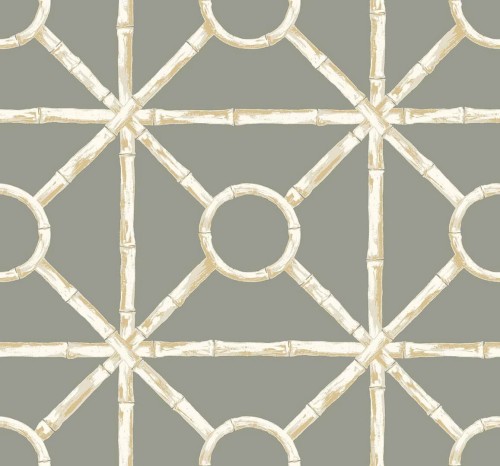 Tapeta treliaż bambusowy Wallquest CH30708 Chinoiserie