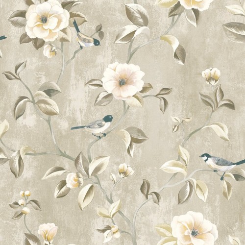 Tapeta botaniczna Wallquest CH30807 Chinoiserie