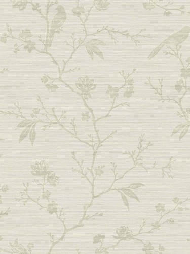 Tapeta kwitnące pnącza i ptaki Wallquest CH31317 Chinoiserie