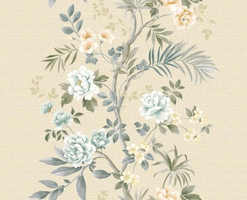 Tapeta naturalna kwitnące pnącza Wallquest CH31507 Chinoiserie
