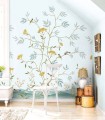 Mural rośliny i ptaki Wallquest CH31902M Chinoiserie