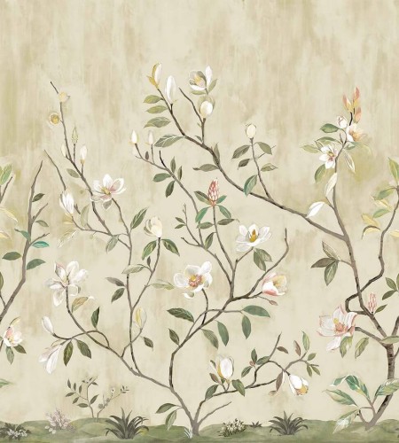 Mural roślinny Wallquest CH32007M Chinoiserie