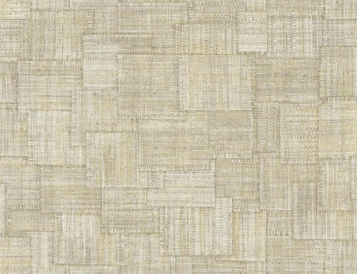 Tapeta imitująca płótno - patchwork Wallquest RA41704 Raffia