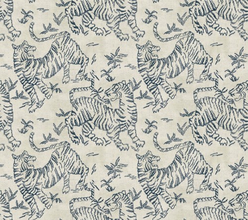 Tapeta tygrysy York Wallcoverings LM5333 Orly Tigers Lemieux Et Cie