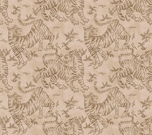 Tapeta tygrysy York Wallcoverings LM5334 Orly Tigers Lemieux Et Cie