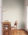 Tapeta geometryczna inspirowana ikatem York Wallcoverings LM5343 Rousseau Paperweave Lemieux Et Cie