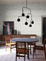 Tapeta labirynt York Wallcoverings LM5362 Painterly Labyrinth Lemieux Et Cie