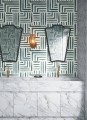 Tapeta labirynt York Wallcoverings LM5364 Painterly Labyrinth Lemieux Et Cie