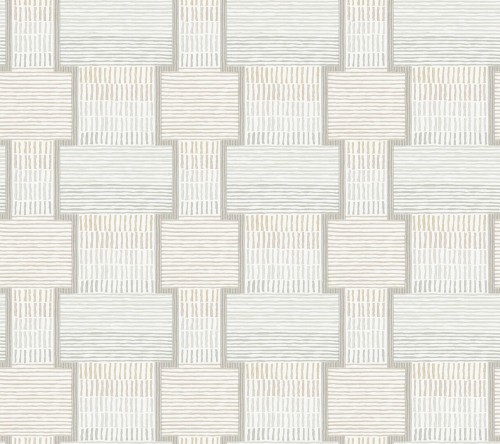 Tapeta geometryczna York Wallcoverings LM5373 La Broderie Lemieux Et Cie