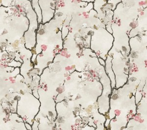 Tapeta kwitnące gałęzie York Wallcoverings LM5411 Avril Chinoiserie Lemieux Et Cie