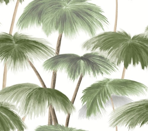 Tapeta palmy York Wallcoverings LM5431 Plein Air Palms Lemieux Et Cie