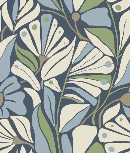 Tapeta roślinna York Wallcoverings MT5628 Cabana Club Montecito