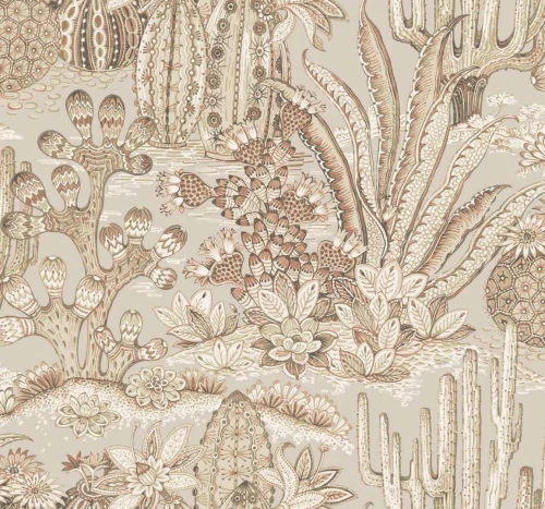 Tapeta kaktusy i sukulenty York Wallcoverings MT5632 Lotus Land Cacti Montecito