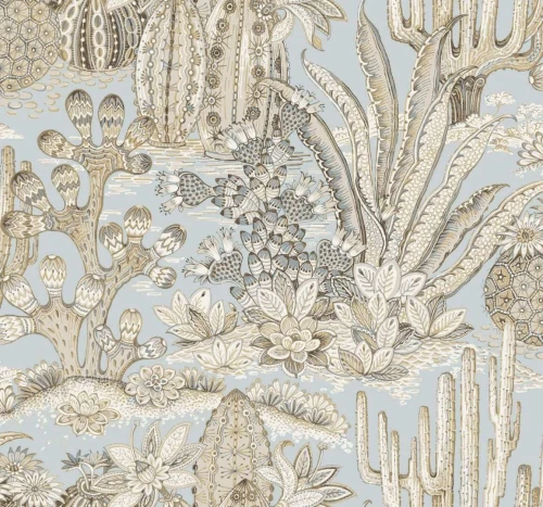 Tapeta kaktusy i sukulenty York Wallcoverings MT5634 Lotus Land Cacti Montecito