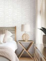 Tapeta York Wallcoverings MT5671 Cascade Palm Chevron Montecito