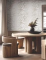 Tapeta liście York Wallcoverings FM1044 Leaf Column Formations
