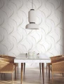 Tapeta wirujące wstęgi York Wallcoverings FM1093 Ink Flow Formations