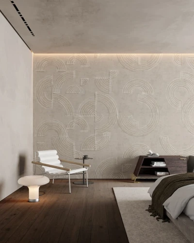 Fototapeta geometryczna Inkiostro Bianco EQUILIBRI GRAFICI CORDA INKIREO2602 Materiaprima