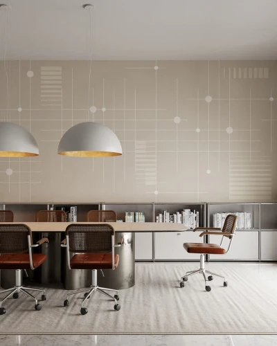 Fototapeta geometryczna Inkiostro Bianco INTRECCI AVORIO INKICEX2601 Materiaprima