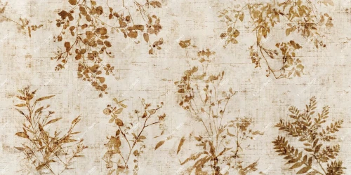 Fototapeta roślinna Inkiostro Bianco LINOSA TERRACOTTA INKRNMG2603 Materiaprima