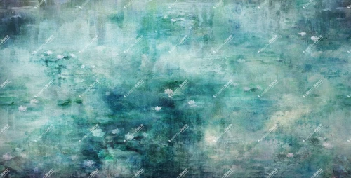 Fototapeta lilie wodne Inkiostro Bianco NAIADI ACQUA INKMAAR2603 Materiaprima