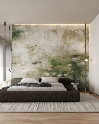 Fototapeta lilie wodne Inkiostro Bianco NAIADI LIMO INKMAAR2601 Materiaprima