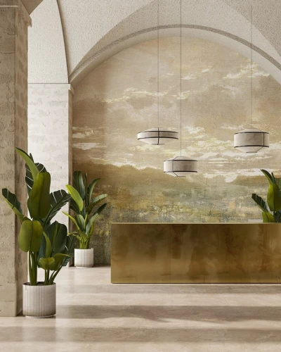 Fototapeta malarski krajobraz natury Inkiostro Bianco RADIANCE ALBA INKRAAI2601 Materiaprima