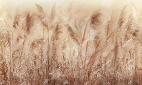 Fototapeta kłosy zboża Inkiostro Bianco RONDA CREPUSCOLO INKAMRM2602 Materiaprima